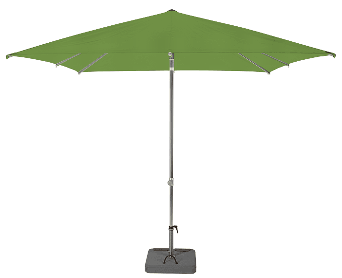 Parasol droit et inclinable Sunpop Carré 250x250 Acrylique sunbrella premium Macao | La Maison du Parasol